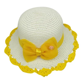 

Girl's Hat Sunscreen Sunshade Cap Floppy Beach Sun Visor Hats for Spring Summer YH-17