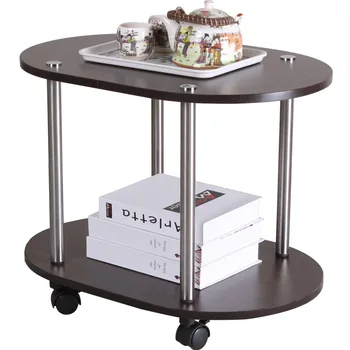 

Simple modern low table mobile small table sofa corner coffee table living room tea table creative multi-function