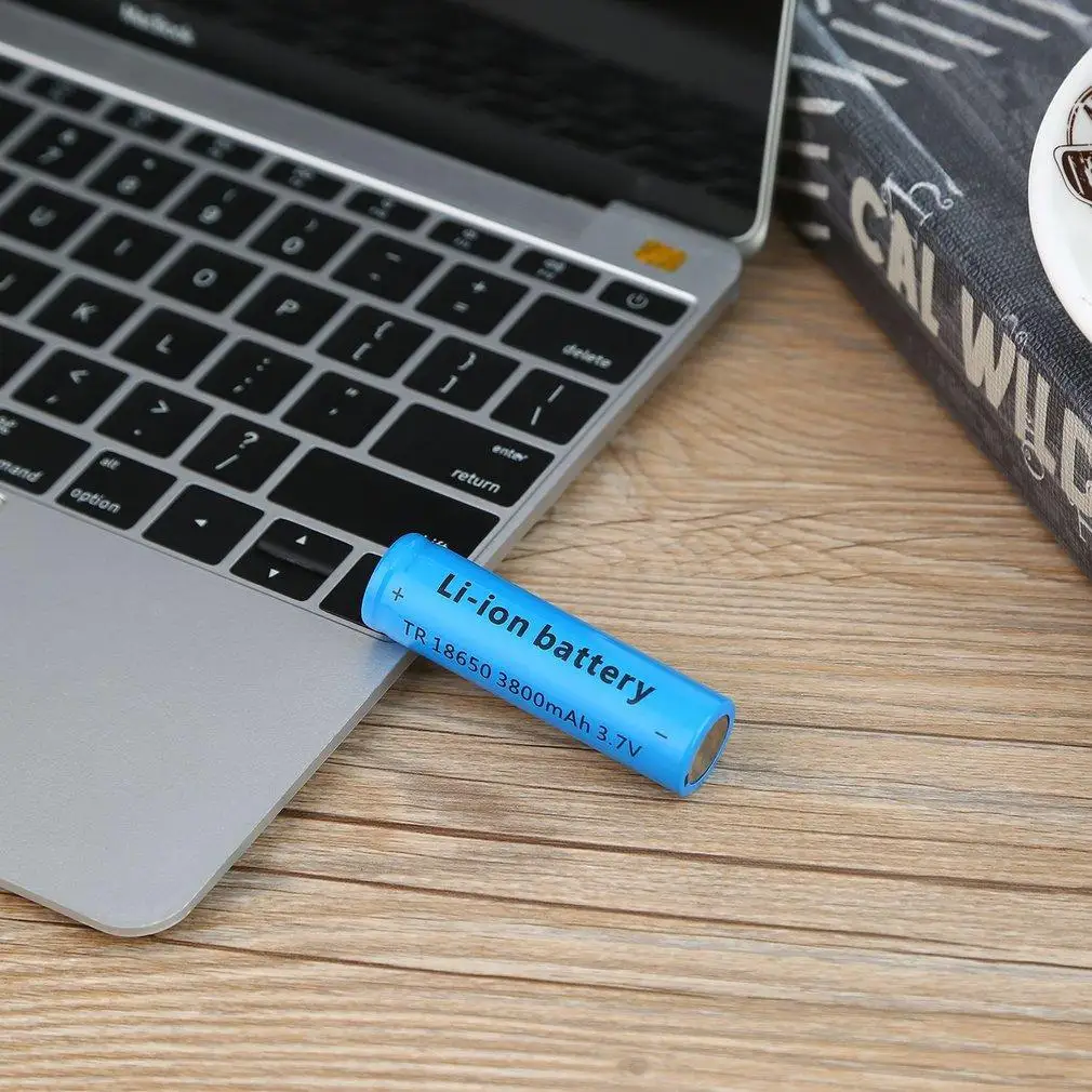 

18650 Li-ion 3800mAh 3.7V Rechargeable Flat Top Battery For LED Flashlight 3800mAh Capacity Battery Li-ion Battery