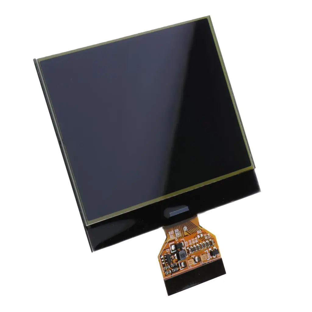 Car Replacement LCD Screen for  Audi A4 2001-2009 74x78mm Plastic Black