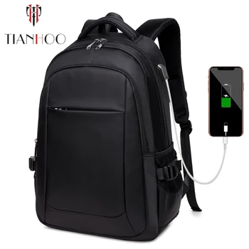 

TIANHOO High Quality Backpack Men's Fashion Trend Computer Bag Business Travel Backpacks