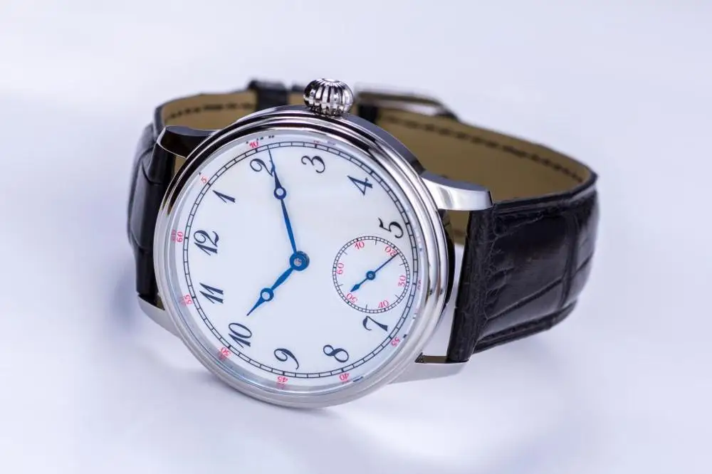 【Escapement time】руководство ETA 6498 механизм сапфир 42 мм чехол циферблат с арабскими