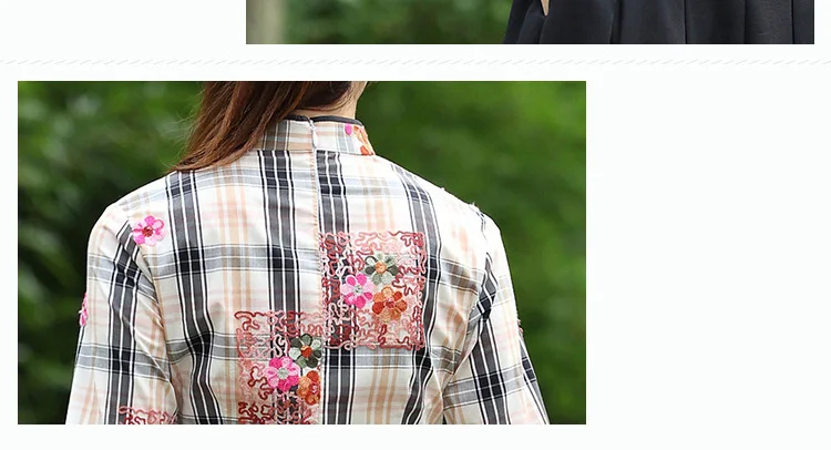 Рубашка cheongsam в школьном стиле с антикварной модной вышивкой в ретро стиле, костюм танга, топы, женская одежда, повседневная Sh