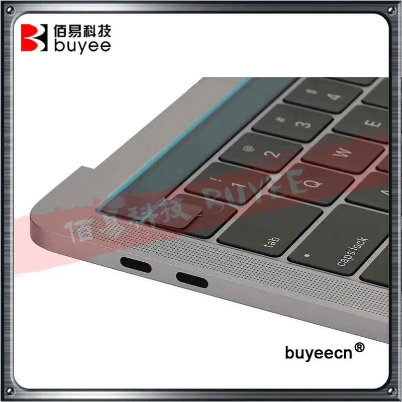 1" A1989 Упор для рук Topcase Для Macbook PRO retina A1989 США клавиатура+ трекпад+ батарея в сборе серый серебристый