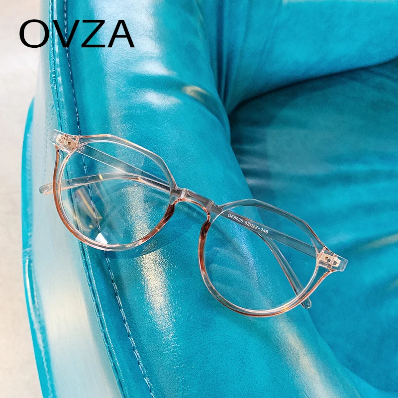 OVZA необычные очки, оправа с прозрачными очками, Wo мужские модные аксессуары, высокое качество, оправа для очков, мужские S4057