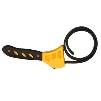 

Pipe Tubing Filters 1pc Strap Wrench Spanner Shape Home Can Bottle Opener Tool