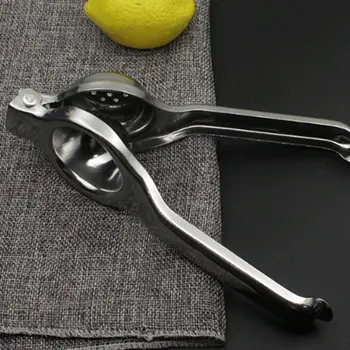 

Kitchen Bar Lemon Orange Lime Squeezer Stainless Steel Fresh Juice Tool Juicer Hand Press Tool New Arrival