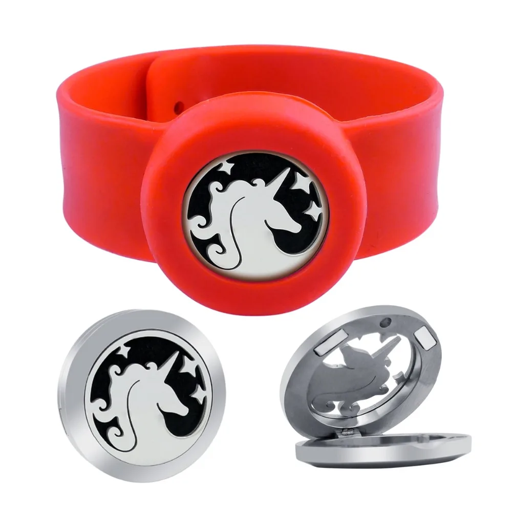 ZP-BS002-0 Silicone Diffuser Locket Bracelet-6