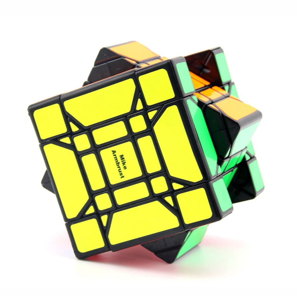 MF8 сын-мама двухслойная 3x3x3 косой куб головоломка игра кубики Развивающие игрушки для детей Рождественский подарок