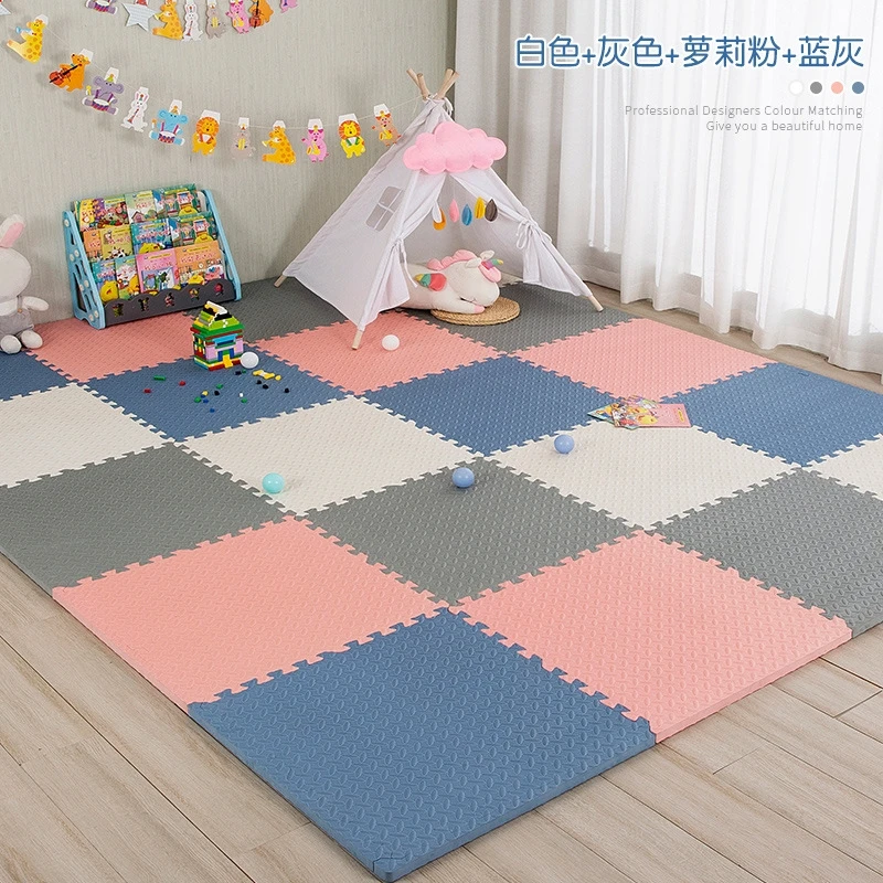 18pcs Exercise Crawl Tiles Floor Puzzle Game Carpet Baby Play Mat Eva Foam Rug 