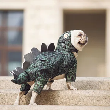 

Dog Dinosaur Coat Clothes Pet Funny Small Dog Funny Clothing Dog Dinosaur Clothes Pet Bulldog Bulldog Husky Dinosaur Costumes