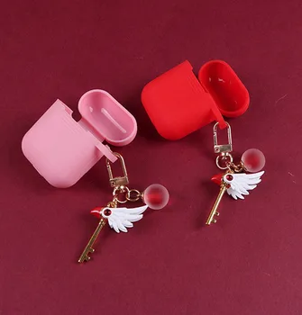 

For AirPods Pro 4 Case Korea cartoon cute keychain Silicone Case Fundas for Air Pods Pro 4 Earphone Cover