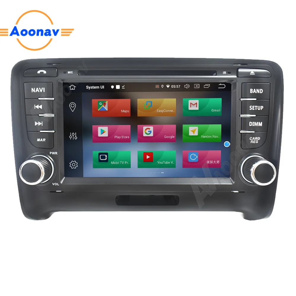 Автомагнитола на Android с сенсорным экраном мультимедийный плеер для Audi TT MK2 8J 2006-2013