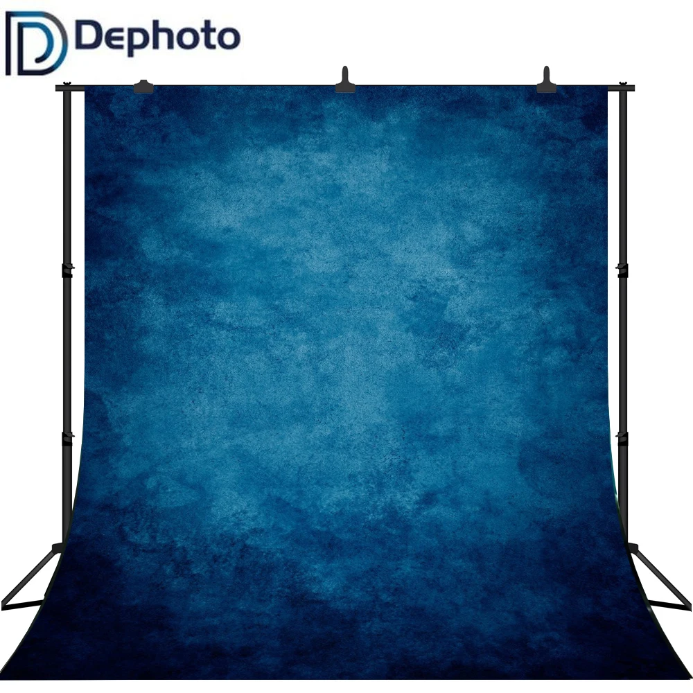 

Dephoto Photography Backdrop Blue Hazy Fuzzy Backgrounds Photography Background for Photo Studio Shoot Props