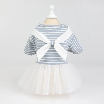 

2020 New Spring Summer Dog Dress Breathable Soft Cotton Puppy Skirts Lovely Pet Puppy Cat Dresses Chihuahua Dog accessories