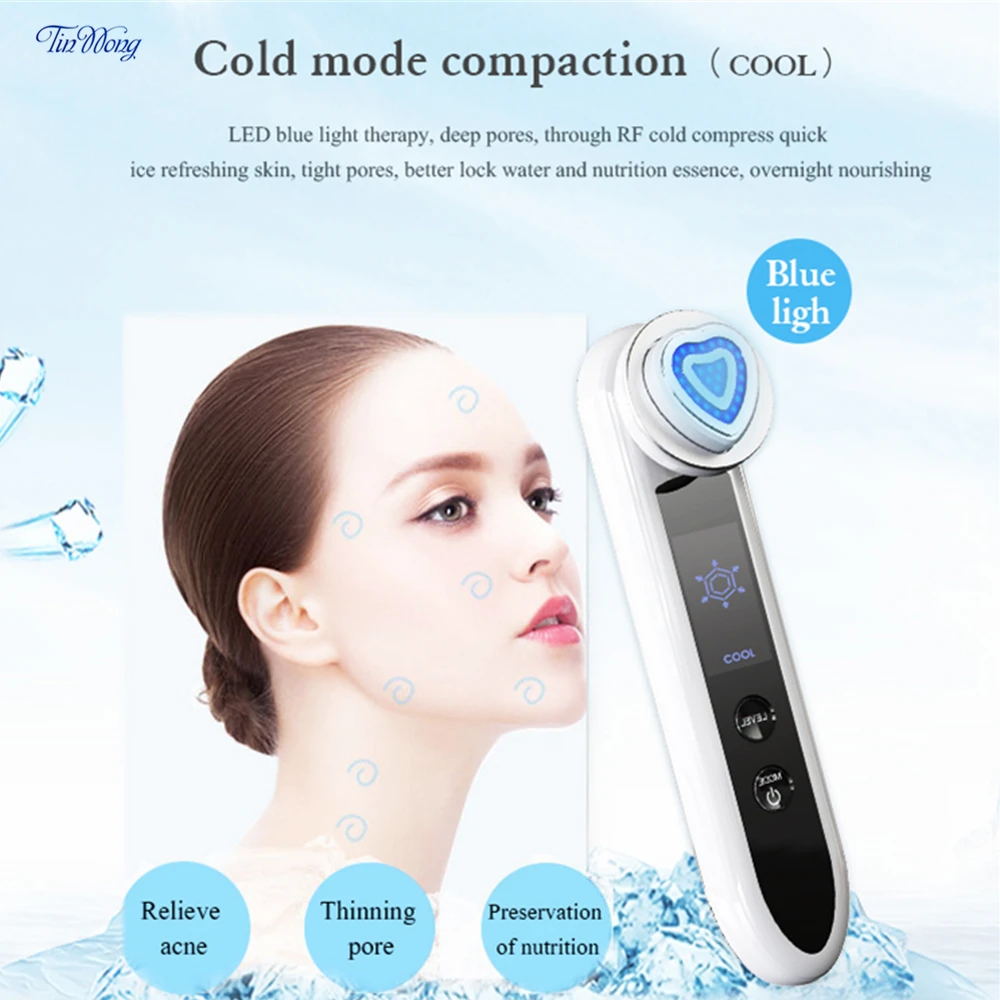  Tinwong LED Photon Light Therapy RF EMS Skin Rejuvenation Face Lifting Tighten Massage Beauty Machi - 4000040227485