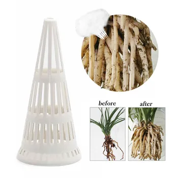 

1pc Plastic Pot With Holes,Flower Pot Planter Pot Garden Pot Orchid Planter Container,Excellent Drainage