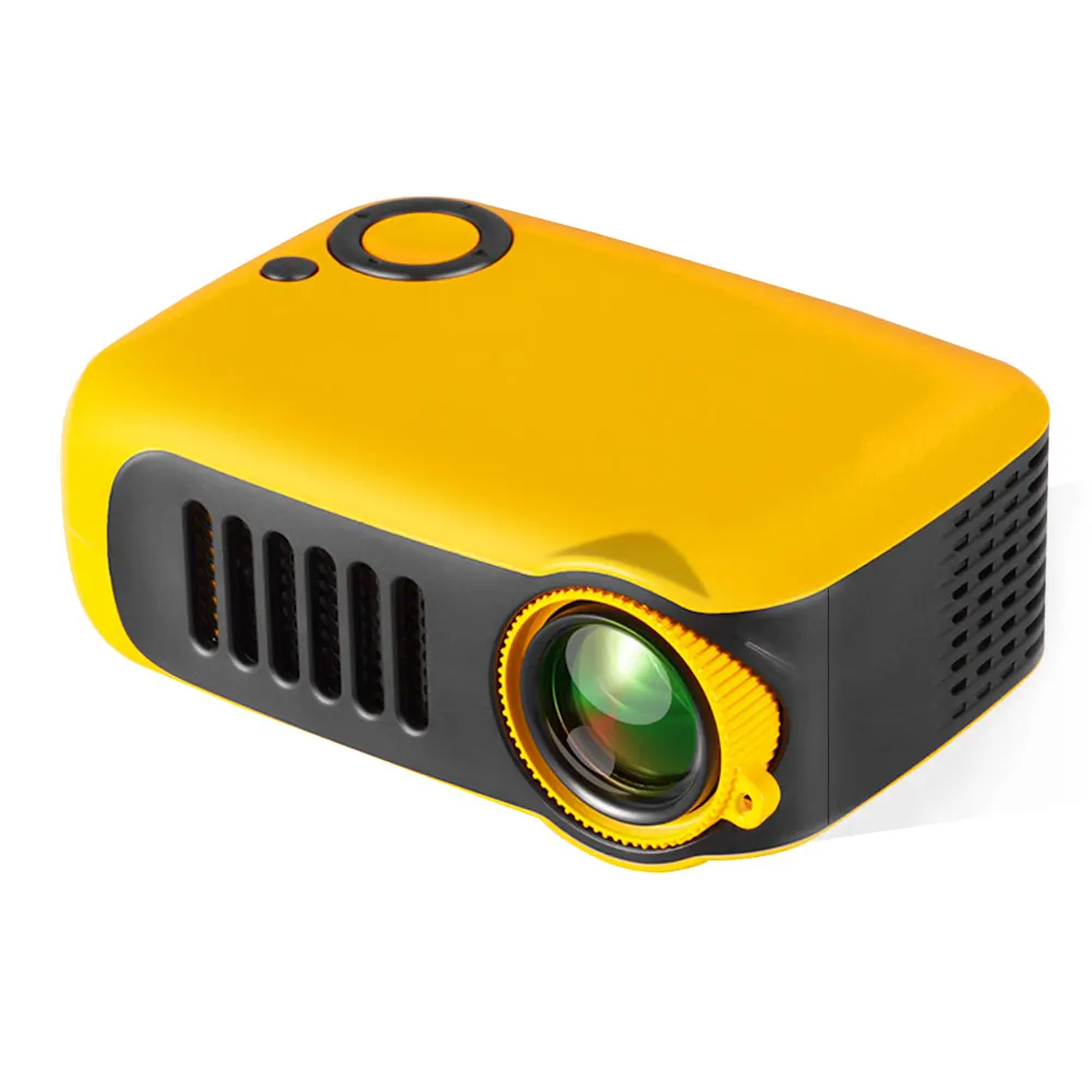 A2000 LED Projector Mini Portable Proyector 800 lumen Supports 1080P LCD Mini Projetor 50,000 Hours Lamp Life Home Theater Video