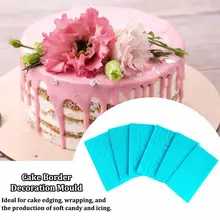 6 шт торт брюки для женщин плесень набор торт шаблон для облицовки стен высечки для кексов наружное декорирование