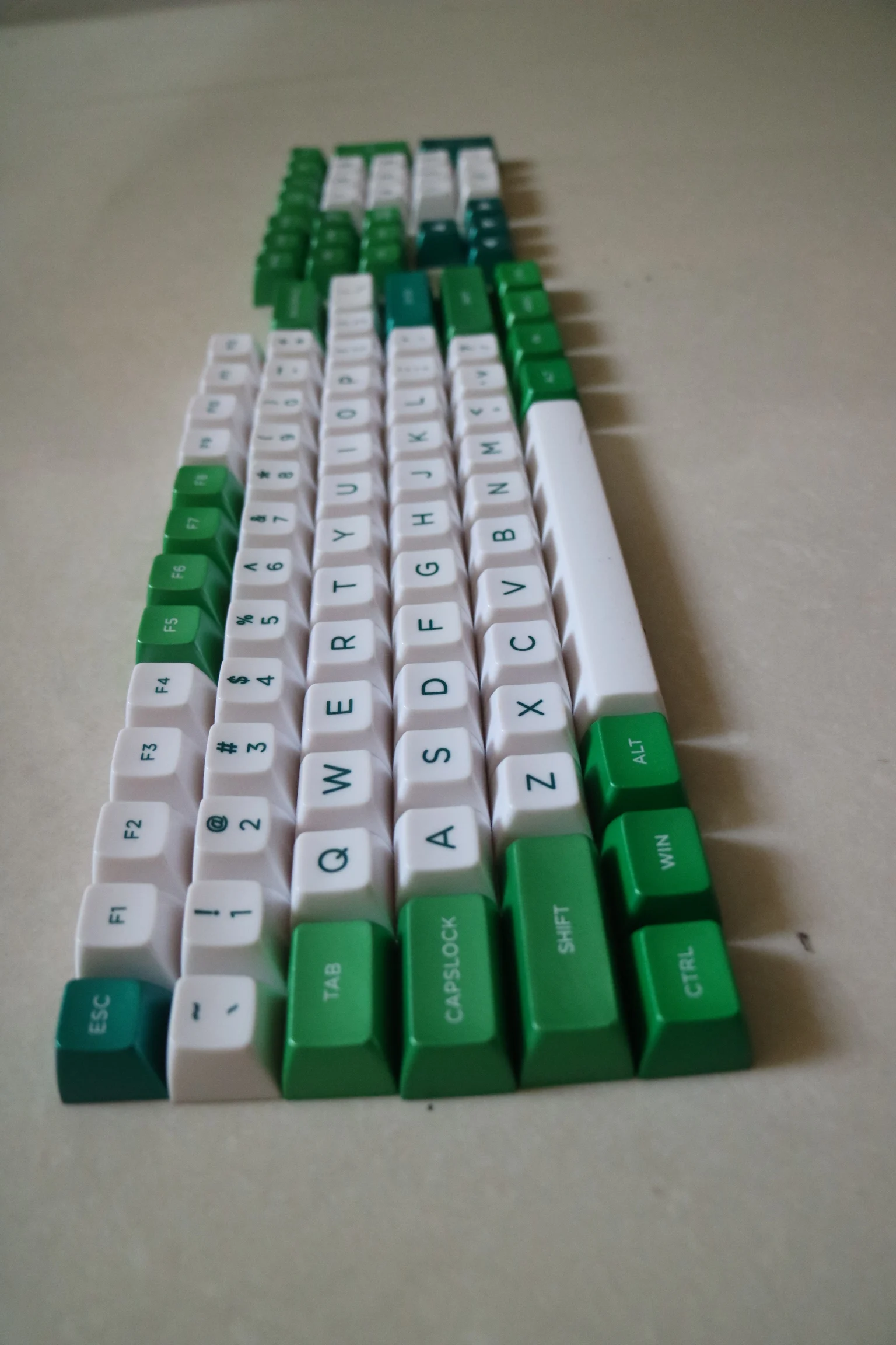 SA высота крышки, ABS материал, зеленый рукав SP зеленый эльф(104-87) Keycap