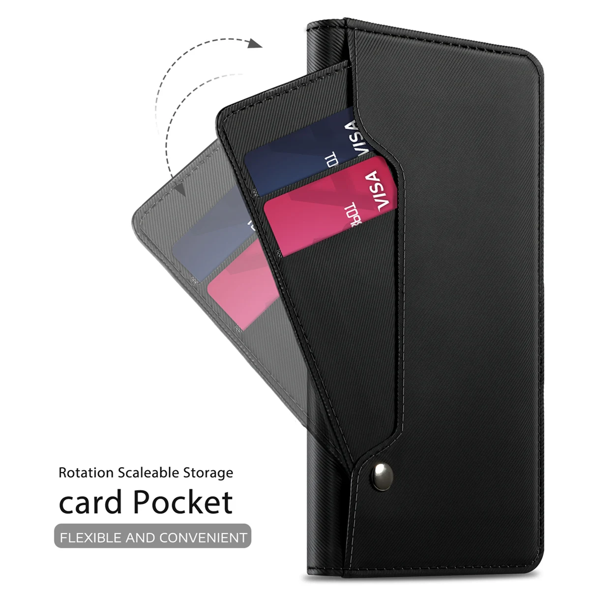 Чехол для OnePlus 7T Pro, Роскошный кожаный бумажник, откидная крышка-подставка с зеркальным покрытием для OnePlus 7T One Plus 7T 1+ 7 T, чехол со слотом для карт