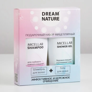 

Gift set for women Dream Nature "Micellar" 2 250 ml 4734134