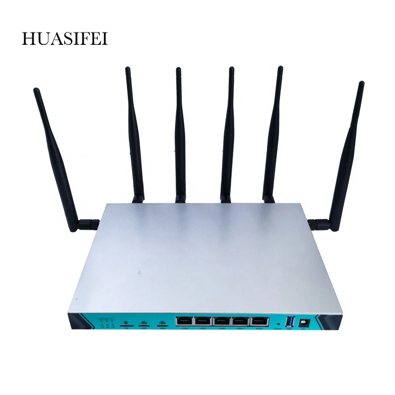 Разблокированный роутер LTE 3G 4G 1200 Мбит/с промышленный гигабитный openWRT две SIM-карты
