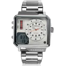 Новинка, модные роскошные мужские часы от ведущего бренда BOAMIGO, водонепроницаемые часы 30 м с автоматической датой, мужские часы, мужские цифровые повседневные наручные часы