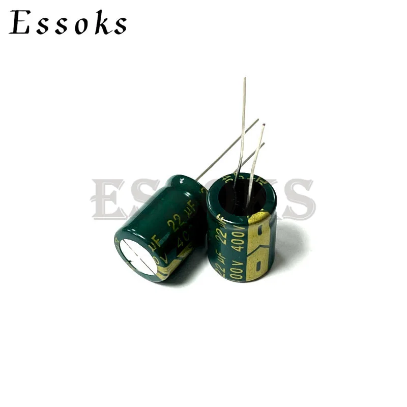 

5pcs Electrolytic Capacitor 400V22UF 400V 22UF 13X17 13X20 mm High Frequency Low ESR Aluminum Capacitors