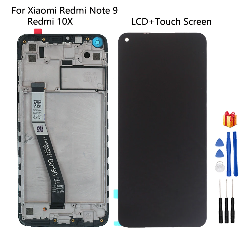 Оригинальный ЖК-дисплей для Xiaomi Redmi 10X сенсорный экран дигитайзер Note 9 M2003J15SG с