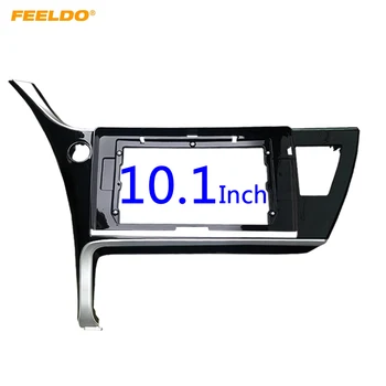 

FEELDO Car Audio 10.1” Big Screen 2Din Fascia Frame Adapter For Toyota Corolla Levin Stereo Dash Fitting Panel Frame Kit #HQ6339