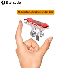 Мини игровой триггер для PUBG геймпад Мобильный контроль стрельба игры огонь металлические кнопки для Android Iphone джойстик Универсальный