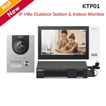 

Dahua Video Intercoms Kits IP Villa Outdoor Station and Indoor Monitor 2MP Camera Support Night vision Surface Mounted IP Kits