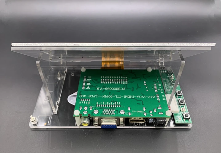 7 inch 1024*600 High Definition Multipurpose Display Stand For Monitoring Equipment Game Console Raspberry Pi LCD Screen | Компьютеры и