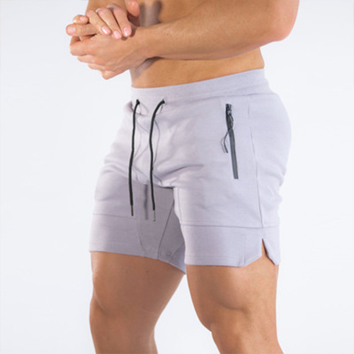 Men's Zip pocket Fitness Gyms Shorts Mens Summer Running Short Pants Male Jogger Workout Beach sport shorts 2021 New