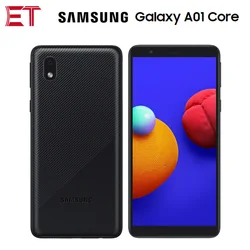 Глобальная версия Samsung Galaxy A01 Core A013G/DS мобильный телефон 5,3 дюйм1 ГБ ОЗУ 16 Гб четырехъядерный 3000 мАч две sim-карты смартфон Android10.0