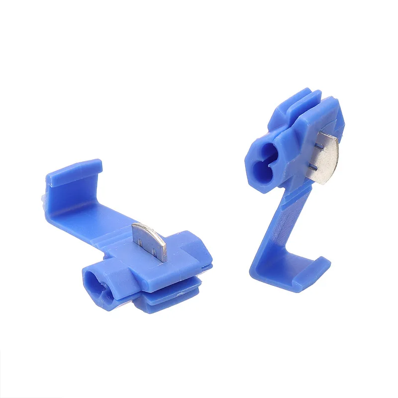 100pcs/lot Electrical Wire Cable Crimp Terminal Insulated Lock Wire Connectors Quick Splice Crimp Terminals
