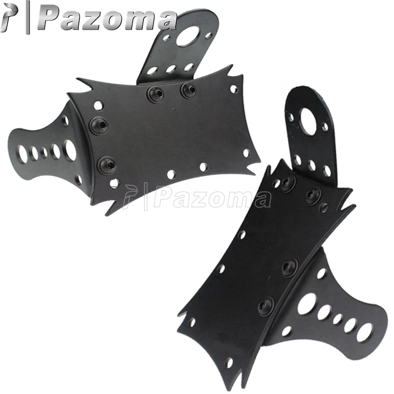 

Motorcycle Horizontal or Vertical Axle Side Mount Tail Light Holder License Plate Bracket For Harley Chopper Bobber Sportster
