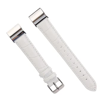 

Genuine Leather Watch Strap for Fitbit Charge 2 Replacement Watchbands Pulsera Bracelet Band with Steel Buckle