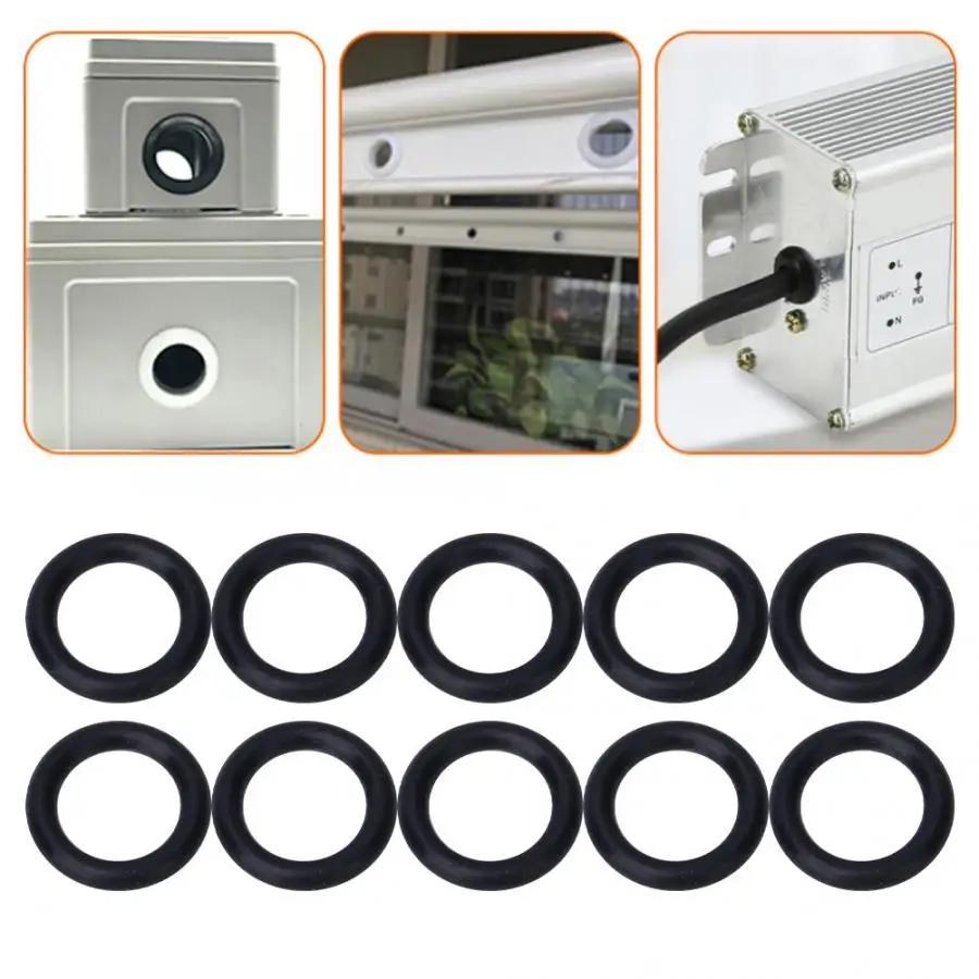 

gasket silicone 400 Pcs Silicone O-Ring Water-Proof 12x2mm Sealing Gasket Washer for Appliance Electric Products