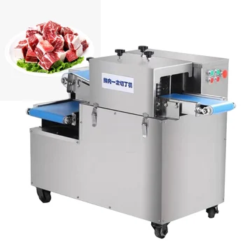 

Electric fresh meat slicer automatic multi-function cutting chicken Dicing Machine