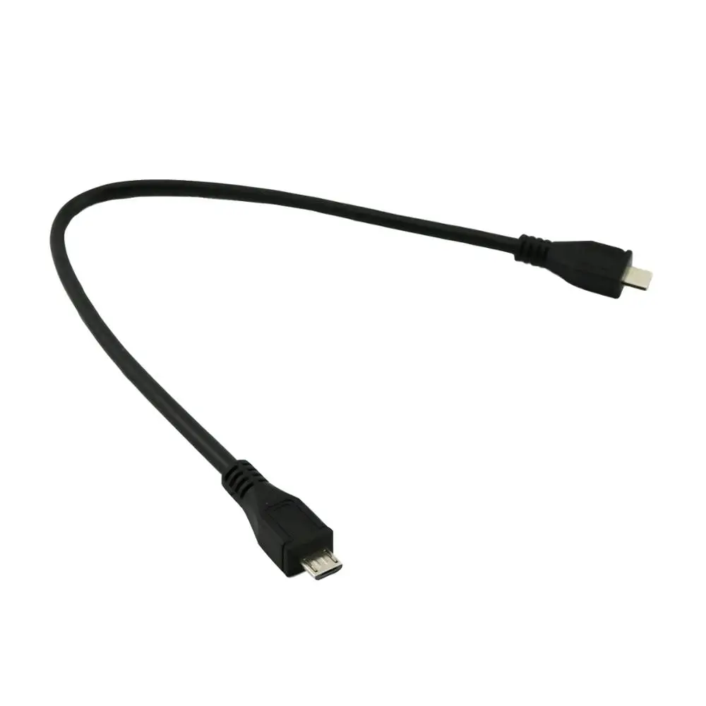 10x Micro USB 5 Pin B штекер для Micro 5 Pin USB штекер Адаптер для передачи данных конвертер штекер для мужчин и мужчин УДЛИНИТЕЛЬ шнур 25 см