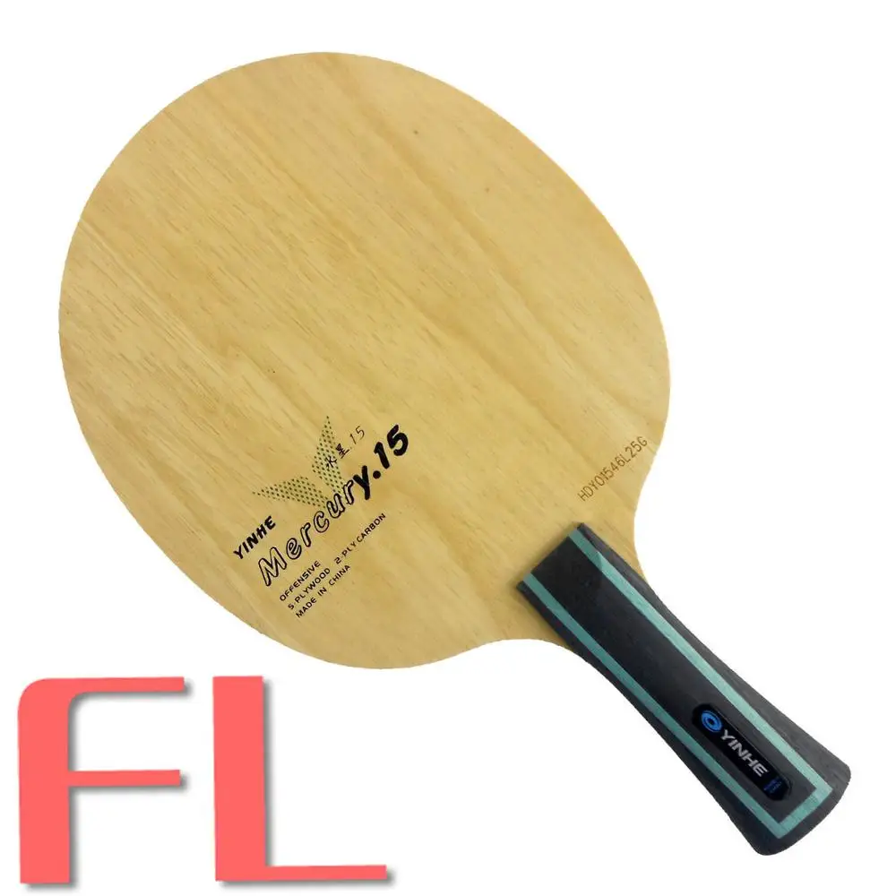 FL long handle Galaxy Milky Way Yinhe Y-15 mercury.15off лезвие для настольного тенниса для ракетки для пинг-понга - Цвет: FL long handle