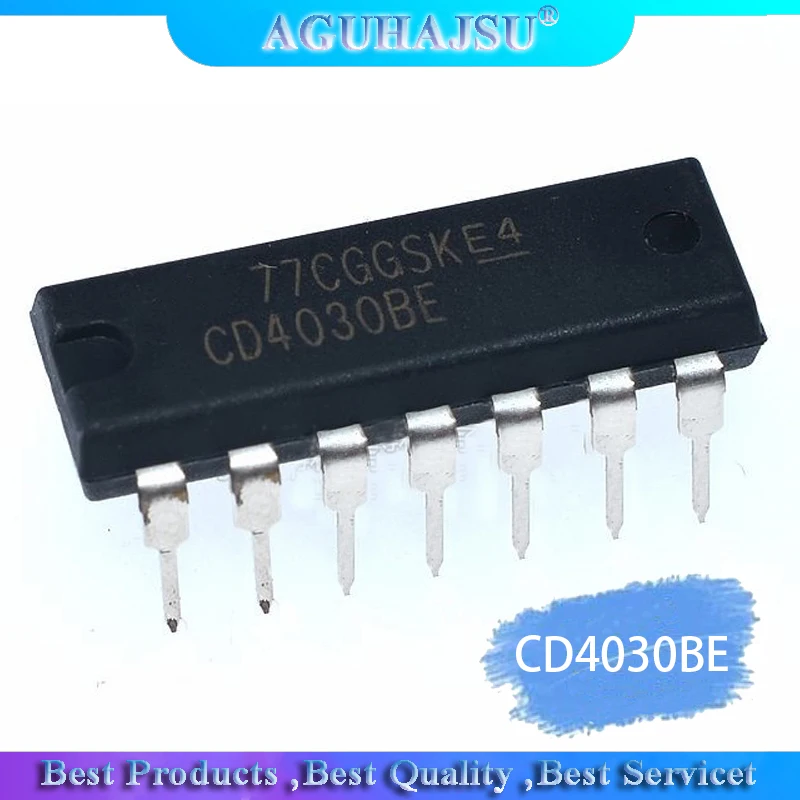 10 шт. CD4030BE CD4030 S line four XOR gate DIP14 оригинал | Электронные компоненты и принадлежности
