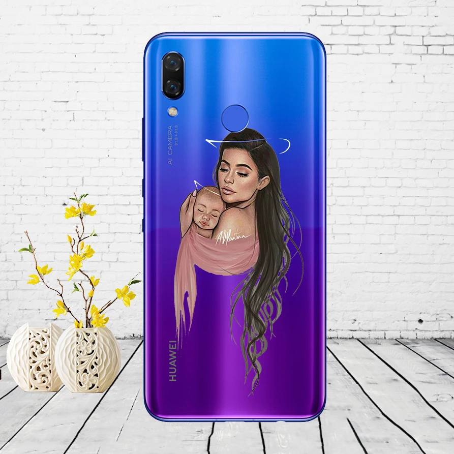 Силиконовый чехол для huawei nova 3 3i, мягкий чехол из ТПУ, задняя крышка для телефона nova 3 nova 3i, INE-LX2, INE-LX9, funda, чехол, бампер