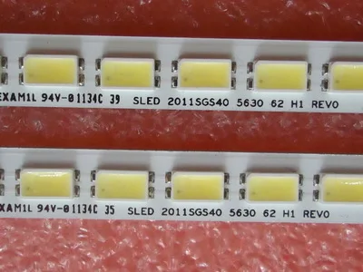 

455mm LED Backlight strip 62 Lamp For Samsung 40" TV LJ64-03073A 2011SGS40 5630 62 H1 REV0