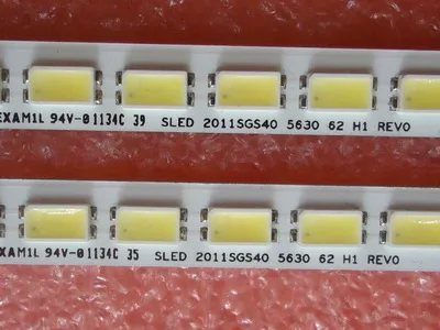 455 мм Светодиодная подсветка 62 лампы для Samsung 40 &quotТВ LJ64-03073A 2011SGS40 5630 H1 REV0 | Лампы и