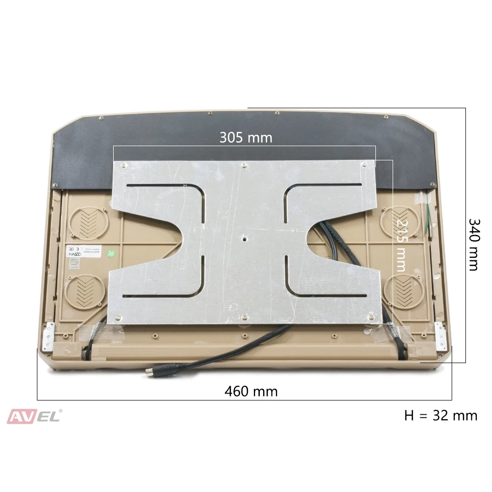 Потолочный монитор 17,3" со встроенным Full HD медиаплеером AVIS Electronics AVS1707MPP(бежевый