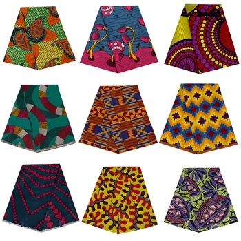 

100% Cotton Nigerian new java wax Fabric Dutch Real wax print fabric ankara wax fabric for clothes,bedding or home decoration