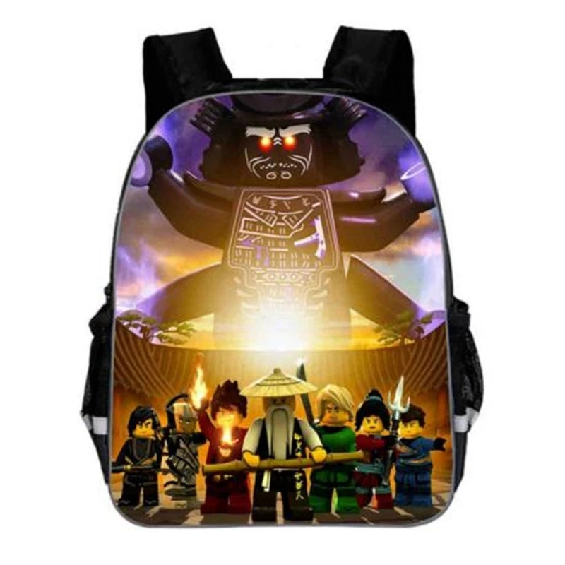 Водонепроницаемый нейлоновый рюкзак Ninjago для девочек и мальчиков школьные ранцы